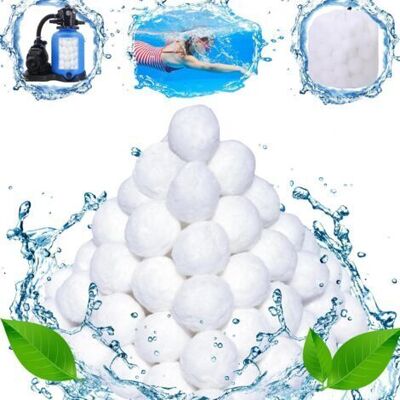 BARKBUSTERS Balles Filtrantes Pour Piscine 700 G, Pour Systèmes De Filtration À Sable, Peut Remplacer 25 Kg De Sable Filtrant, Pour Filtre À Sable, Piscine, Robot - Publicité BARKBUSTERS Balles Filtrantes Pour Piscine 700 G, Pour Systèmes De Filtration À Sable, Peut Remplacer 25 Kg De Sable Filtrant, Pour Filtre À Sable, Piscine, Robot - Publicité
