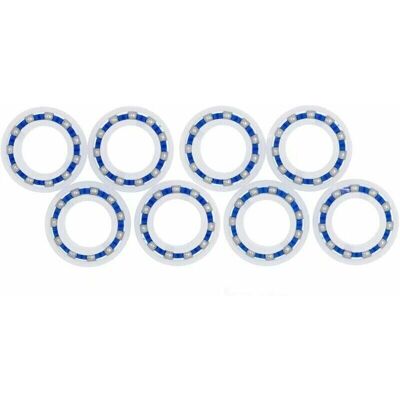 Scotch Lot De 8 Roulements À Billes Adaptables Pour Roue De Polaris 280 180 Robot Nettoyeur De Piscine C60 C-60 - Publicité Scotch Lot De 8 Roulements À Billes Adaptables Pour Roue De Polaris 280 180 Robot Nettoyeur De Piscine C60 C-60 - Publicité