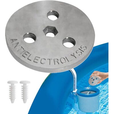 Andiamo Anode En Zinc Pour Piscine À Eau Salée - Anode Zinc Pour Piscine - - Publicité Andiamo Anode En Zinc Pour Piscine À Eau Salée - Anode Zinc Pour Piscine - - Publicité