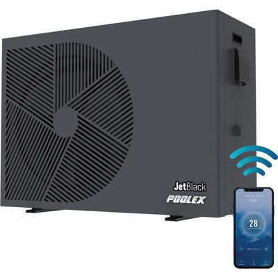 POOLEX Pompe À Chaleur Jetblack Modèle 9 Kw - Wifi - Publicité POOLEX Pompe À Chaleur Jetblack Modèle 9 Kw - Wifi - Publicité