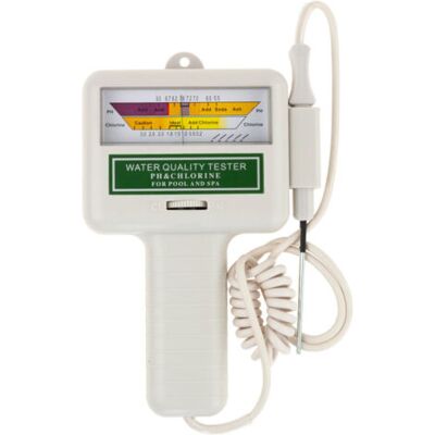 ABYSSE Testeur Numérique D'Eau - Mètre De Niveau De Chlore Et Ph, Mesure Précise Pour Piscines Et Eau Domestique, Alimenté Par Batterie - Publicité ABYSSE Testeur Numérique D'Eau - Mètre De Niveau De Chlore Et Ph, Mesure Précise Pour Piscines Et Eau Domestique, Alimenté Par Batterie - Publicité