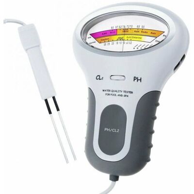 OEM Testeur De Qualité D'Eau Ph Et Chlore Cl2 Portable Pour Piscine Et Spa Avec Écran Grand Format - Publicité OEM Testeur De Qualité D'Eau Ph Et Chlore Cl2 Portable Pour Piscine Et Spa Avec Écran Grand Format - Publicité
