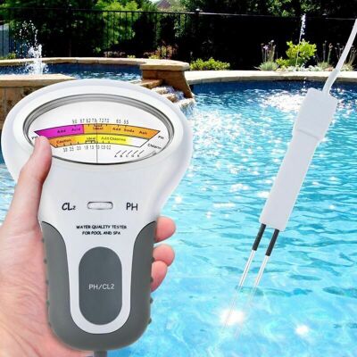 OEM Testeur Électronique Ph Et Chlore Piscine – Câble 13 Cm – Analyse Qualité Eau – Rapide - Publicité OEM Testeur Électronique Ph Et Chlore Piscine – Câble 13 Cm – Analyse Qualité Eau – Rapide - Publicité