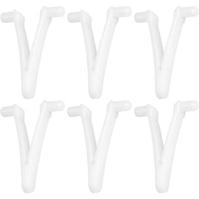 URSUS 6pcs Piscine D'Approvisionnement Papillon V Clip Pour Piscine Spa Brosse Feuille Râteau Feuille Skimmer Tête D'Aspirateur Pour Nettoyage De Piscine - Publicité URSUS 6pcs Piscine D'Approvisionnement Papillon V Clip Pour Piscine Spa Brosse Feuille Râteau Feuille Skimmer Tête D'Aspirateur Pour Nettoyage De Piscine - Publicité