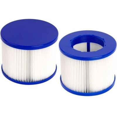 Vision Lot De 2 Cartouches Filtrantes À Visser Pour Spas, Filtre 75 X 100 Mm, Cartouches De Rechange Pour Filtres Gymax Pour Spas, Piscines Et Jacuzzis, Bleu Et Blanc - Publicité Vision Lot De 2 Cartouches Filtrantes À Visser Pour Spas, Filtre 75 X 100 Mm, Cartouches De Rechange Pour Filtres Gymax Pour Spas, Piscines Et Jacuzzis, Bleu Et Blanc - Publicité
