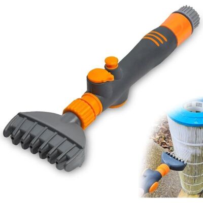 Scotch Nettoyeur De Filtre À Cartouche De Piscine, Nettoyeur De Filtre De Piscine, Filtre À Eau Pour Jacuzzi, Spa, Outil De Nettoyage De Filtre De Cartouche De Piscine - Publicité Scotch Nettoyeur De Filtre À Cartouche De Piscine, Nettoyeur De Filtre De Piscine, Filtre À Eau Pour Jacuzzi, Spa, Outil De Nettoyage De Filtre De Cartouche De Piscine - Publicité