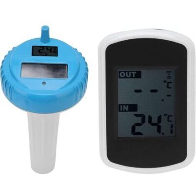 BARKBUSTERS Thermomètre De Piscine Solaire Sans Fil Flottant Facile À Lire, Thermomètre Numérique Pour Piscines, Parcs Aquatiques, Sources Chaudes Et Salles De Bains - Publicité BARKBUSTERS Thermomètre De Piscine Solaire Sans Fil Flottant Facile À Lire, Thermomètre Numérique Pour Piscines, Parcs Aquatiques, Sources Chaudes Et Salles De Bains - Publicité