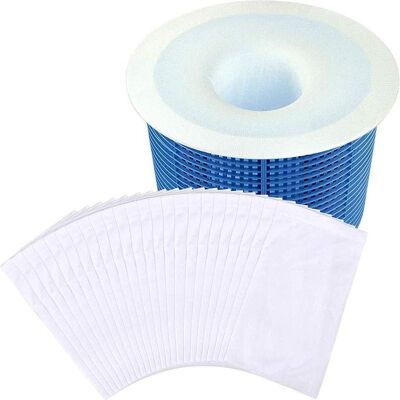 Vision Lot De 30 Chaussettes Pour Écumeurs De Piscine - Filtres, Paniers Et Écumeurs Pour Piscines Creusées Et Hors Sol. Publicité Vision Lot De 30 Chaussettes Pour Écumeurs De Piscine - Filtres, Paniers Et Écumeurs Pour Piscines Creusées Et Hors Sol. Publicité