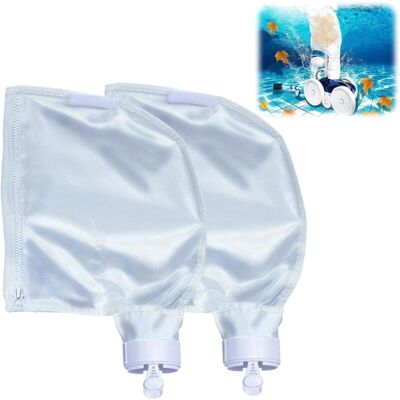 MOXIE Lot De 2 Sacs Filtrants Pour Nettoyeur De Piscine Convient Pour Polaris 280/480, Sacs De Nettoyage De Piscine - Publicité MOXIE Lot De 2 Sacs Filtrants Pour Nettoyeur De Piscine Convient Pour Polaris 280/480, Sacs De Nettoyage De Piscine - Publicité