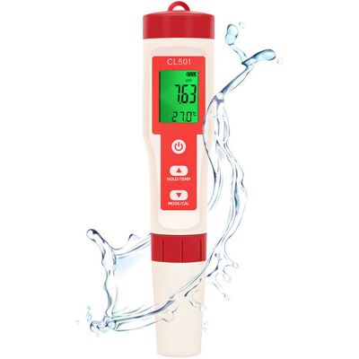 OEM Ph Mètre Numérique 5 En 1 Testeur Ph Électronique Pour Eau Avec Écran Lcd – Mesure Ph, Orp, Ha2, Temp, Pour Piscine, Aquarium, Hydroponie Et Spa - Publicité OEM Ph Mètre Numérique 5 En 1 Testeur Ph Électronique Pour Eau Avec Écran Lcd – Mesure Ph, Orp, Ha2, Temp, Pour Piscine, Aquarium, Hydroponie Et Spa - Publicité