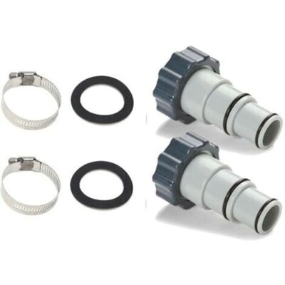 URSUS 2 Adaptateurs Tuyau Piscine Ø 32 Et 38 Mm, Raccord Pour Pompe Piscine Intex - Publicité URSUS 2 Adaptateurs Tuyau Piscine Ø 32 Et 38 Mm, Raccord Pour Pompe Piscine Intex - Publicité