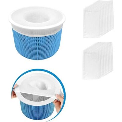 Barkbusterslot De 20 Chaussettes Pour Skimmer De Piscine, Filet Filtrant Pour Panier De Piscine, Accessoires De Piscine, Filtre Fin, Grandes Chaussettes Pour Scories, Feuilles, Mousse, Enlève, Pollen) - Publicité Barkbusterslot De 20 Chaussettes Pour Skimmer De Piscine, Filet Filtrant Pour Panier De Piscine, Accessoires De Piscine, Filtre Fin, Grandes Chaussettes Pour Scories, Feuilles, Mousse, Enlève, Pollen) - Publicité