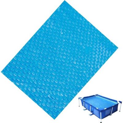 ABYSSE Couverture Solaire Rectangulaire/carrée Pour Piscine Avec Film À Bulles, Protection Contre La Pluie, La Poussière Et Les Uv, Idéale Pour Le Jardin – 220 X 150 Cm - Publicité ABYSSE Couverture Solaire Rectangulaire/carrée Pour Piscine Avec Film À Bulles, Protection Contre La Pluie, La Poussière Et Les Uv, Idéale Pour Le Jardin – 220 X 150 Cm - Publicité