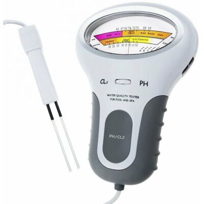 MOXIE Testeur De Qualité De L'Eau 2 En 1 Testeur De Ph Numérique Chlore, Cl2 Portable Avec Grand Écran Pour Spa De Piscine Spa Analyseur De Qualité De L'Eau Npterbl - Publicité MOXIE Testeur De Qualité De L'Eau 2 En 1 Testeur De Ph Numérique Chlore, Cl2 Portable Avec Grand Écran Pour Spa De Piscine Spa Analyseur De Qualité De L'Eau Npterbl - Publicité