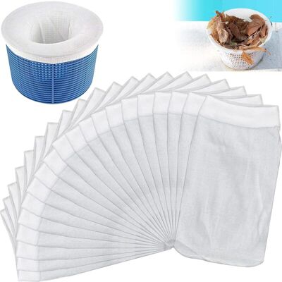 Scotch 20pcs Chaussettes De Skimmer De Piscine Pool Skimmer Socks Chaussette Filtrante Piscine Pour Skimmer Piscine Hors Sol Pour Attraper Les Feuilles D'Arbre Piscine Protégez La Piscine Propre - Publicité Scotch 20pcs Chaussettes De Skimmer De Piscine Pool Skimmer Socks Chaussette Filtrante Piscine Pour Skimmer Piscine Hors Sol Pour Attraper Les Feuilles D'Arbre Piscine Protégez La Piscine Propre - Publicité