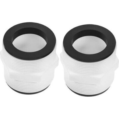 SCORPIO 2 Pièces Adaptateur Tuyau Lot Connecteur Pour Pompe Et Skimmer Installation Facile Compatible Bassins Hors Sol Domestiques Et Publics - Publicité SCORPIO 2 Pièces Adaptateur Tuyau Lot Connecteur Pour Pompe Et Skimmer Installation Facile Compatible Bassins Hors Sol Domestiques Et Publics - Publicité
