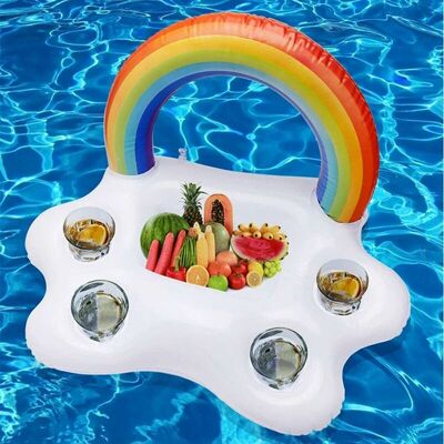 Melissa Porte-gobelet Gonflable Arc-en-ciel Nuage Flottant Pour Salade De Fruits - Bar De Table - Bar - Piscine - Float Party - Piscine - Boissons Flottantes D'Été - Porte Bouteille - Publicité Melissa Porte-gobelet Gonflable Arc-en-ciel Nuage Flottant Pour Salade De Fruits - Bar De Table - Bar - Piscine - Float Party - Piscine - Boissons Flottantes D'Été - Porte Bouteille - Publicité