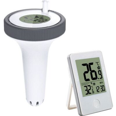 ABYSSE Thermomètre Numérique Pour Piscine, Thermomètre Numérique Pour Piscine Avec Écran Lcd, Facile À Lire, Thermomètre Pour L'Eau De Spa - Publicité ABYSSE Thermomètre Numérique Pour Piscine, Thermomètre Numérique Pour Piscine Avec Écran Lcd, Facile À Lire, Thermomètre Pour L'Eau De Spa - Publicité