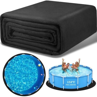 OEM Tapis De Sol Piscine, Revêtement De Piscine Rond Épais,tapis Piscine Hors Sol, Piscine Ronde Hors Sol Bache Sol Piscine Pour Piscine Et Bains À Remous Extérieurs, Diamètre 4.6 M-dou - Publicité OEM Tapis De Sol Piscine, Revêtement De Piscine Rond Épais,tapis Piscine Hors Sol, Piscine Ronde Hors Sol Bache Sol Piscine Pour Piscine Et Bains À Remous Extérieurs, Diamètre 4.6 M-dou - Publicité