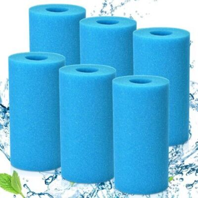URSUS Lot De 6 Éponges Filtrantes De Type A, Filtre En Mousse Pour Spas Et Piscines, Cartouche Filtrante En Mousse Réutilisable Et Lavable Pour Spas Et Piscines - Publicité URSUS Lot De 6 Éponges Filtrantes De Type A, Filtre En Mousse Pour Spas Et Piscines, Cartouche Filtrante En Mousse Réutilisable Et Lavable Pour Spas Et Piscines - Publicité