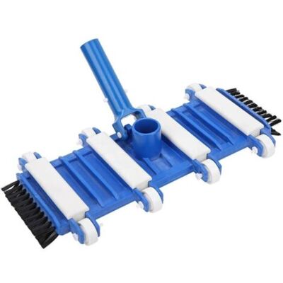 ABYSSE Tête De Brosse Pour Aspirateur De Piscine, Tête D'Aspirateur De Piscine Avec Roues De Brosse Latérales Outil De Nettoyage De Piscine Pour Étang À Poissons, Accessoires Pour Nettoyeur De Piscine(ancien - Publicité ABYSSE Tête De Brosse Pour Aspirateur De Piscine, Tête D'Aspirateur De Piscine Avec Roues De Brosse Latérales Outil De Nettoyage De Piscine Pour Étang À Poissons, Accessoires Pour Nettoyeur De Piscine(ancien - Publicité