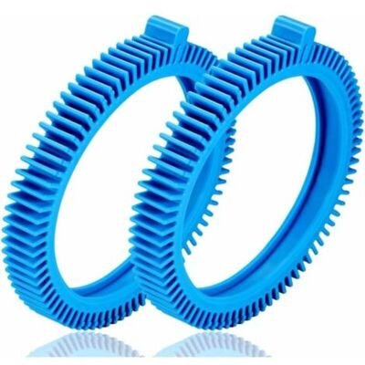 ABYSSE Kit De Pneus Bleus Pour Nettoyeur De Piscine 2x, 4x – Caoutchouc Robuste Pour Drains Élevés – Installation Facile - 896584000-143 - Publicité ABYSSE Kit De Pneus Bleus Pour Nettoyeur De Piscine 2x, 4x – Caoutchouc Robuste Pour Drains Élevés – Installation Facile - 896584000-143 - Publicité