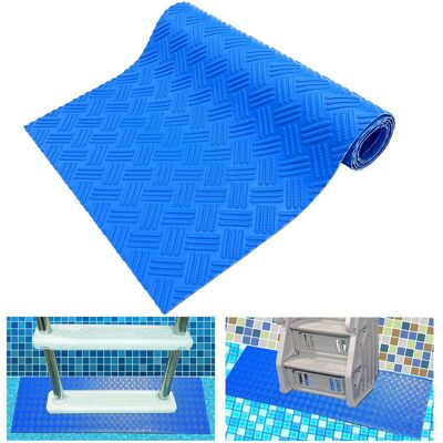 AHLSEN Bravix Échelle Piscine, D'Épaisseur Tapis D'Échelle De Piscine Marchepied Antidérapant Pour Piscine Hors Sol Et Creusée Bleu 6023cm - Publicité AHLSEN Bravix Échelle Piscine, D'Épaisseur Tapis D'Échelle De Piscine Marchepied Antidérapant Pour Piscine Hors Sol Et Creusée Bleu 6023cm - Publicité