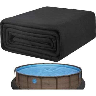 Andiamo Tapis De Sol Pour Piscine Extérieur - Rond Dalle De Piscine - Antidérapant - Publicité Andiamo Tapis De Sol Pour Piscine Extérieur - Rond Dalle De Piscine - Antidérapant - Publicité