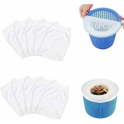 ABYSSE Piscine Filtre Skimmer,10 Pcs Chaussettes De Skimmer De Piscine,pool Skimmer Socks,pour Attraper Les Feuilles D'Arbre Piscine Protégez La Piscine Propre (10) - Publicité ABYSSE Piscine Filtre Skimmer,10 Pcs Chaussettes De Skimmer De Piscine,pool Skimmer Socks,pour Attraper Les Feuilles D'Arbre Piscine Protégez La Piscine Propre (10) - Publicité