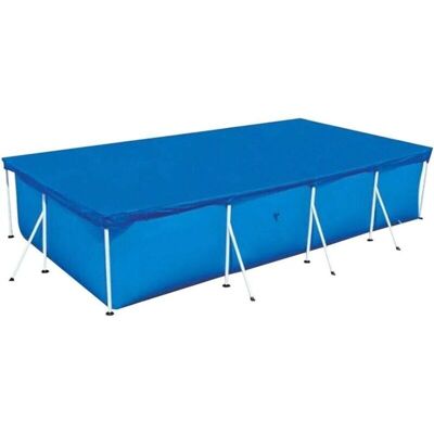 PELTOR Rectangular Tubular Pool Cover, Rectangular Swimming Pool Cover, Tubular Pools Bubble Cover, Rain Cover - Blue (400x210cm) - Publicité PELTOR Rectangular Tubular Pool Cover, Rectangular Swimming Pool Cover, Tubular Pools Bubble Cover, Rain Cover - Blue (400x210cm) - Publicité