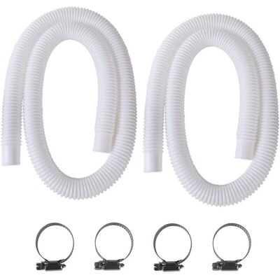 MOXIE Tuyau Piscine 32mm, Tuyau Pour Piscine Hors Sol, 150cm/59in Tuyau De Rechange - Publicité MOXIE Tuyau Piscine 32mm, Tuyau Pour Piscine Hors Sol, 150cm/59in Tuyau De Rechange - Publicité