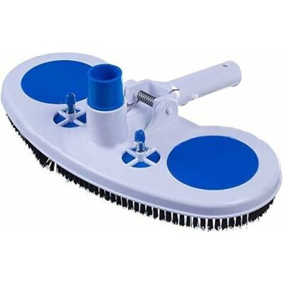 ABYSSE Aspirateur De Piscine, Aspirateur À Jet De Piscine Portable, Tête De Brosse De Nettoyage De Piscine, Tête De Balai Aspirant À Roulettes Avec Brosses Latérales - Publicité ABYSSE Aspirateur De Piscine, Aspirateur À Jet De Piscine Portable, Tête De Brosse De Nettoyage De Piscine, Tête De Balai Aspirant À Roulettes Avec Brosses Latérales - Publicité