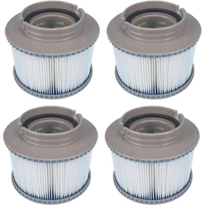 Vision Lot De 4 Filtres De Rechange Pour Mspa Fd2089, Cartouche De Filtre Pour Piscine Et Spa - Publicité Vision Lot De 4 Filtres De Rechange Pour Mspa Fd2089, Cartouche De Filtre Pour Piscine Et Spa - Publicité