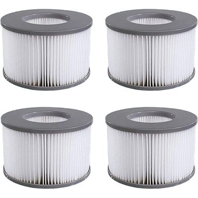 Andiamo Filtre Spa Lite Pour Mspa – Cartouche Filtrante 4000 Cm² Avec 90 Ailettes – Modèle 2020 – Lot De 4 Pièces - Publicité Andiamo Filtre Spa Lite Pour Mspa – Cartouche Filtrante 4000 Cm² Avec 90 Ailettes – Modèle 2020 – Lot De 4 Pièces - Publicité