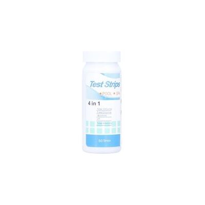 OEM 4 En 1 Testeur Pour Eau De Piscine Et Spa, 50 Bandelettes Test Piscine, Bandelette Piscine, Test Piscine Chlore - Publicité OEM 4 En 1 Testeur Pour Eau De Piscine Et Spa, 50 Bandelettes Test Piscine, Bandelette Piscine, Test Piscine Chlore - Publicité