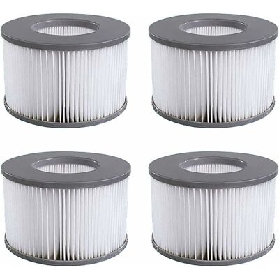FOGSHIELD Lot De 4 Filtres De Rechange Mscomft Pour Filtres De Spas Mspa - Cartouches Filtrantes Pour Spas Et Piscines Gonflables - Modèle 2020 - Publicité FOGSHIELD Lot De 4 Filtres De Rechange Mscomft Pour Filtres De Spas Mspa - Cartouches Filtrantes Pour Spas Et Piscines Gonflables - Modèle 2020 - Publicité