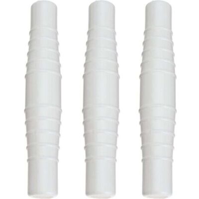 ABYSSE Adaptateur Pour Tuyau De Piscine, 3 Raccords De Tuyau En Plastique, Compatible Avec Les Tuyaux D'Aspiration De Piscine - Publicité ABYSSE Adaptateur Pour Tuyau De Piscine, 3 Raccords De Tuyau En Plastique, Compatible Avec Les Tuyaux D'Aspiration De Piscine - Publicité