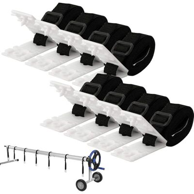 Andiamo Set De 8 Sangles De Maintien Pour Couverture Solaire De Piscine – Nylon Durable – Dimensions 1.80 M X 2.54 Cm – Installation Facile - Publicité Andiamo Set De 8 Sangles De Maintien Pour Couverture Solaire De Piscine – Nylon Durable – Dimensions 1.80 M X 2.54 Cm – Installation Facile - Publicité