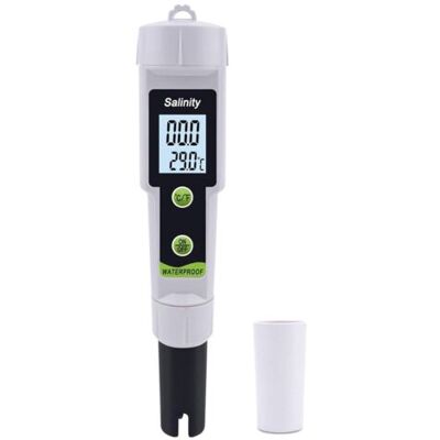ABYSSE Testeur De Salinité Pour Piscine 0-199,9 Ppt, Testeur De Sel Pour Piscine, Stylo Numérique Pour Tester La Salinité De L'Eau De Mer Et De L'Eau Salée. Publicité ABYSSE Testeur De Salinité Pour Piscine 0-199,9 Ppt, Testeur De Sel Pour Piscine, Stylo Numérique Pour Tester La Salinité De L'Eau De Mer Et De L'Eau Salée. Publicité