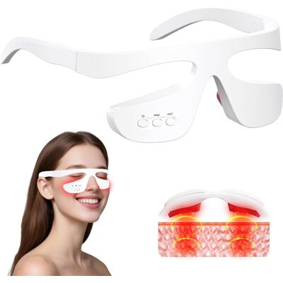 OEM Sous Les Lunettes De Thérapie De Lumière Rouge Des Yeux, Appareils De Massage Oculaire Pour Sac Oculaire, Réduction Des Cercles Sombres Et Des Gonflements, Lissage Des Lignes Fines Avec Microcourant - Publicité OEM Sous Les Lunettes De Thérapie De Lumière Rouge Des Yeux, Appareils De Massage Oculaire Pour Sac Oculaire, Réduction Des Cercles Sombres Et Des Gonflements, Lissage Des Lignes Fines Avec Microcourant - Publicité