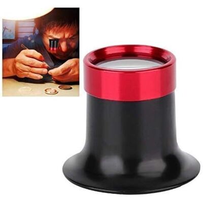 OEM Loupe D'Horloger, Réparation De Loupe Oculaire En Alliage D'Aluminium 10x Pour Lecture Tous Les Travaux De Précision Réparations Couture - Publicité OEM Loupe D'Horloger, Réparation De Loupe Oculaire En Alliage D'Aluminium 10x Pour Lecture Tous Les Travaux De Précision Réparations Couture - Publicité