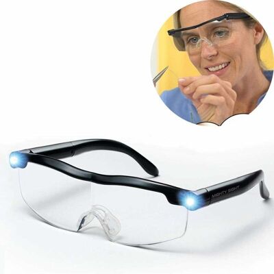 OEM Lunettes De Lecture - Loupe De Vision Puissante Avec Lumière Led, Grossissement De 160%, Pour Lecture,tous Les Travaux De Précision,réparations,couture, Montres Et Artisanat - Publicité OEM Lunettes De Lecture - Loupe De Vision Puissante Avec Lumière Led, Grossissement De 160%, Pour Lecture,tous Les Travaux De Précision,réparations,couture, Montres Et Artisanat - Publicité