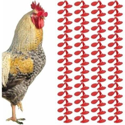OEM 100pcs Lunettes De Poulet, Petites Lunettes Yeux De Poulet Anti-picorage Avec Boulon, Protecteur De Faisan De Prévention De Picage De Poule De Coq Generic-dou - Publicité OEM 100pcs Lunettes De Poulet, Petites Lunettes Yeux De Poulet Anti-picorage Avec Boulon, Protecteur De Faisan De Prévention De Picage De Poule De Coq Generic-dou - Publicité