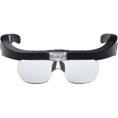 OEM Lunettes Loupe Avec 2 Lumières Led, Frontale Grossissantes Casque Loupe Mains Libres Pour Couture, Lecture Réparations, Bijoux, Montres Et Artisanat, 4 Lentilles Détachables - Publicité OEM Lunettes Loupe Avec 2 Lumières Led, Frontale Grossissantes Casque Loupe Mains Libres Pour Couture, Lecture Réparations, Bijoux, Montres Et Artisanat, 4 Lentilles Détachables - Publicité