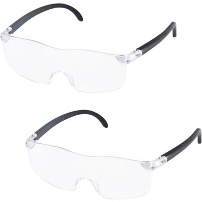 ENLENK Pièces Lunette Loupe Grossissante, 300% Lunettes Loupes De Lecture, Lunette Loupe Mains Libres, Loupe À Montage Sur Tête Anti Lumière Bleue Pour Personnes Âgées Lecture Travail - Publicité ENLENK Pièces Lunette Loupe Grossissante, 300% Lunettes Loupes De Lecture, Lunette Loupe Mains Libres, Loupe À Montage Sur Tête Anti Lumière Bleue Pour Personnes Âgées Lecture Travail - Publicité