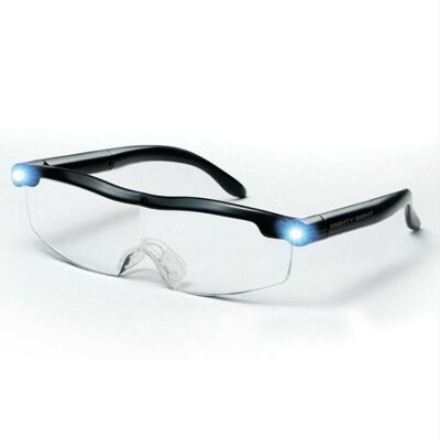 OEM Lunettes De Lecture Avec Loupe Led Rechargeable – Grossissement 160% – Confort Optimal Pour Lecture Et Travaux De Précision – Artisanat, Couture - Publicité OEM Lunettes De Lecture Avec Loupe Led Rechargeable – Grossissement 160% – Confort Optimal Pour Lecture Et Travaux De Précision – Artisanat, Couture - Publicité