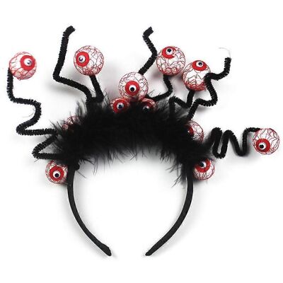 ALLAUVE Bandeau Œil Pour Halloween, Déguisements Et Accessoires Pour Cheveux - Publicité ALLAUVE Bandeau Œil Pour Halloween, Déguisements Et Accessoires Pour Cheveux - Publicité