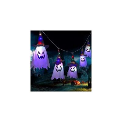 OEM Décoration D'Halloween En Plein Air, Paquet De 5 Guirlandes Lumineuses De Chapeau De Sorcière D'Halloween Lumières Led De Jardin (sans Piles) Accessoires De Fête D'Halloween De Jardin De Porche D - Publicité OEM Décoration D'Halloween En Plein Air, Paquet De 5 Guirlandes Lumineuses De Chapeau De Sorcière D'Halloween Lumières Led De Jardin (sans Piles) Accessoires De Fête D'Halloween De Jardin De Porche D - Publicité
