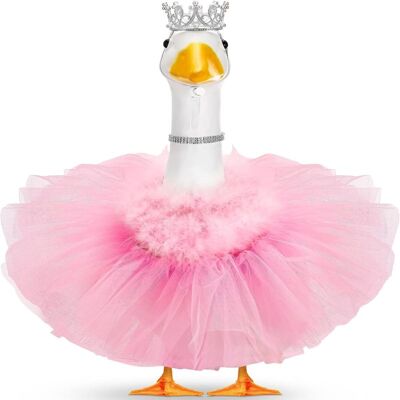 OEM Ensemble 4 Costumes Oie Princesse Pour Pelouse, Tutu, Couronne, Collier, Plumes (58 Cm, 43 Cm) - Publicité OEM Ensemble 4 Costumes Oie Princesse Pour Pelouse, Tutu, Couronne, Collier, Plumes (58 Cm, 43 Cm) - Publicité