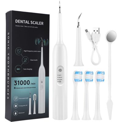 OEM Set Brosse À Dents Électrique Ultrasonique Domestique - Détartrage Et Blanchiment - Soin Dentaire Professionnel-dou - Publicité OEM Set Brosse À Dents Électrique Ultrasonique Domestique - Détartrage Et Blanchiment - Soin Dentaire Professionnel-dou - Publicité